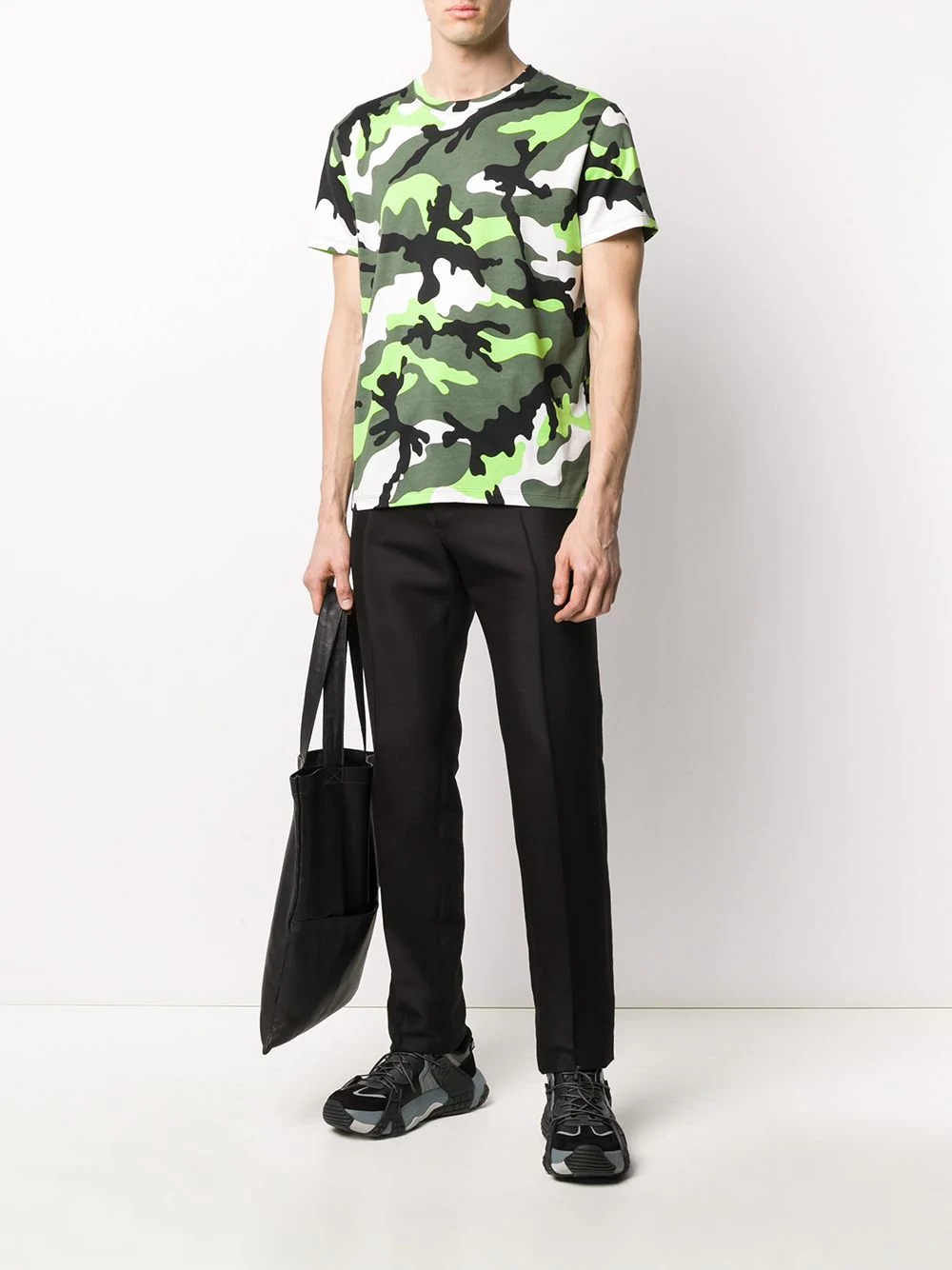 camouflage print T-shirt - 2