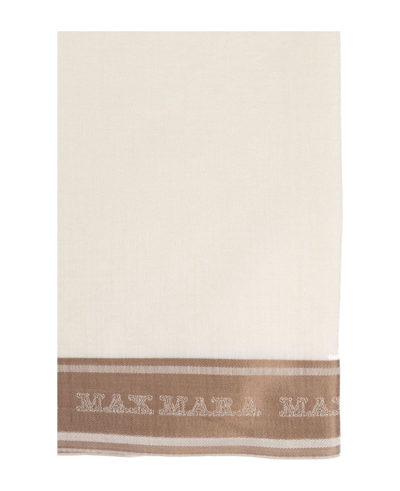 Logo Detailed Scarf - 2