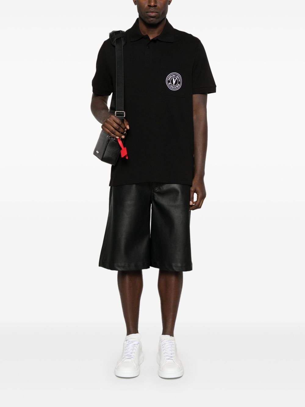 V-Emblem polo shirt - 2