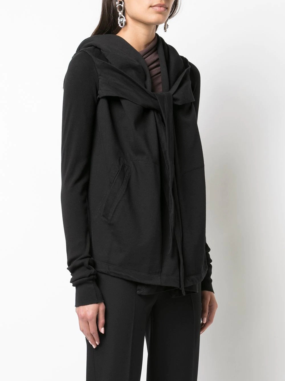 Larry hooded wrap jacket - 3