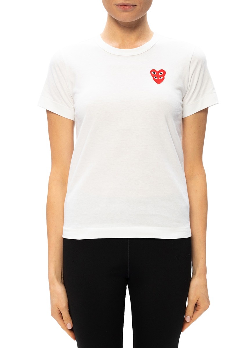 Comme des Garçons PLAY Logo T-shirt | 24s | REVERSIBLE