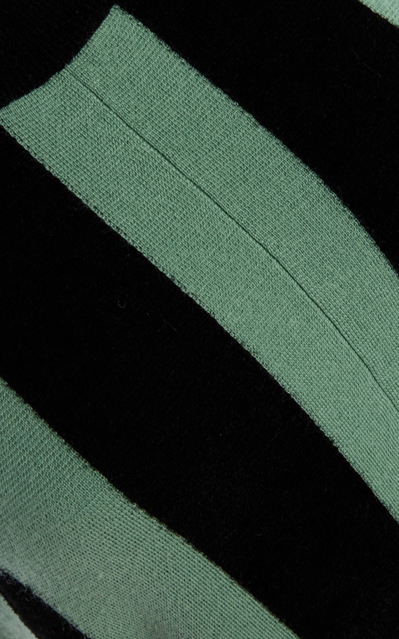 Jeanne Merino Wool Gown stripe - 6