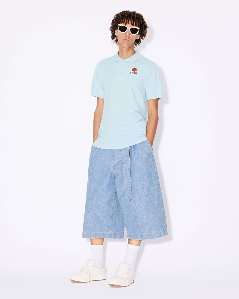 'Boke Flower' embroidered slim-fit polo shirt 5