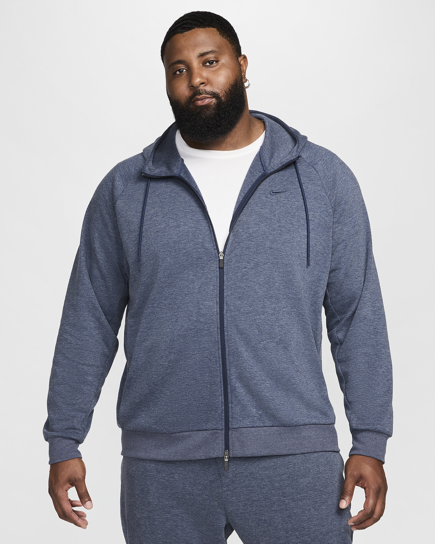 Nike Primary Men's Dri-FIT UV Full-Zip Versatile Hoodie - 10