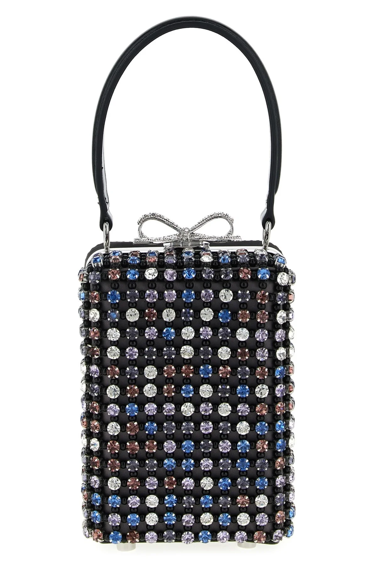'Multi Crystal Chainmail' handbag - 1
