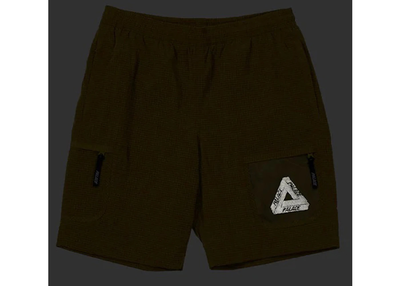 Palace Cripstop Grid Shorts Yellow - 3