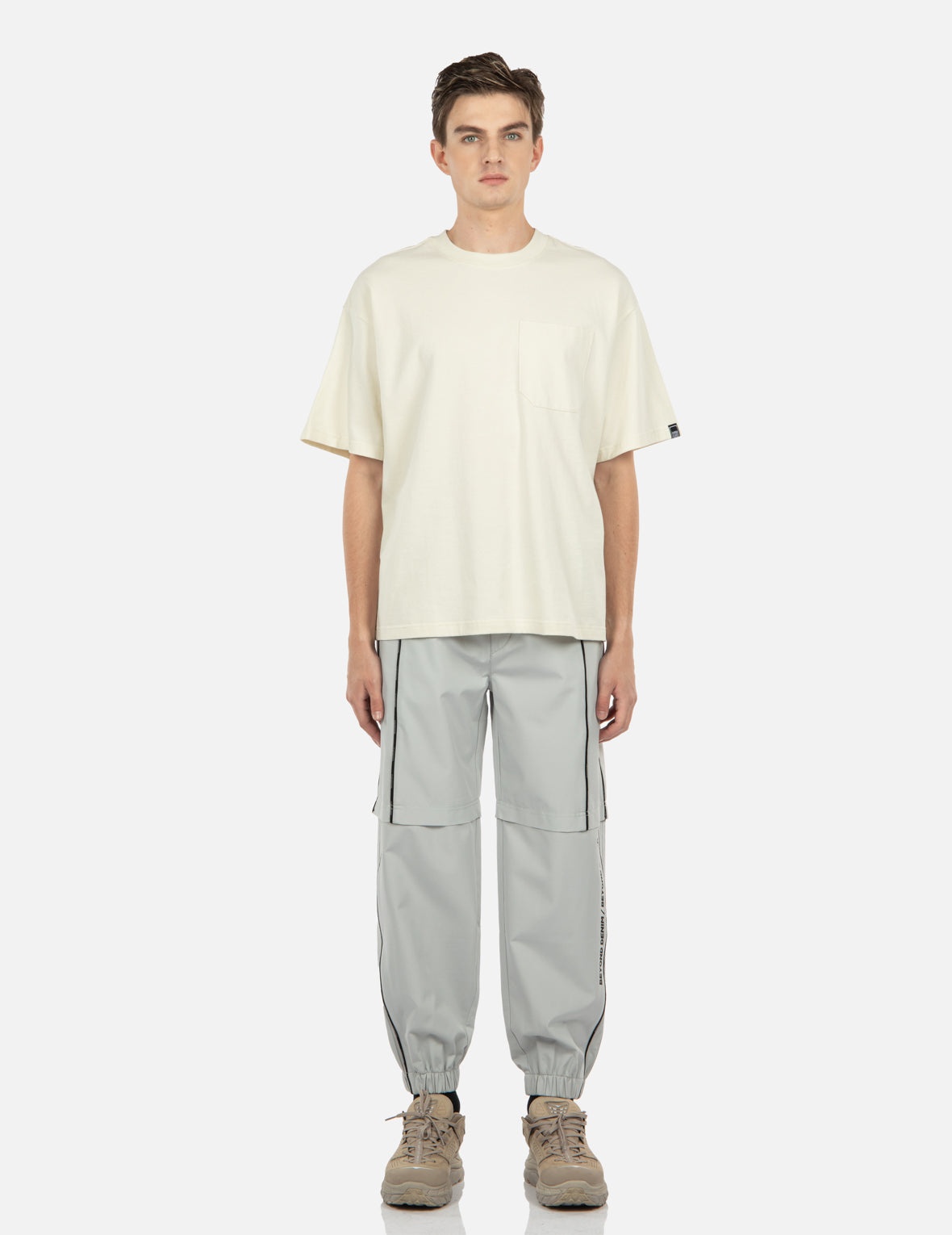 Moving Seagull Print Sweatpants - 6