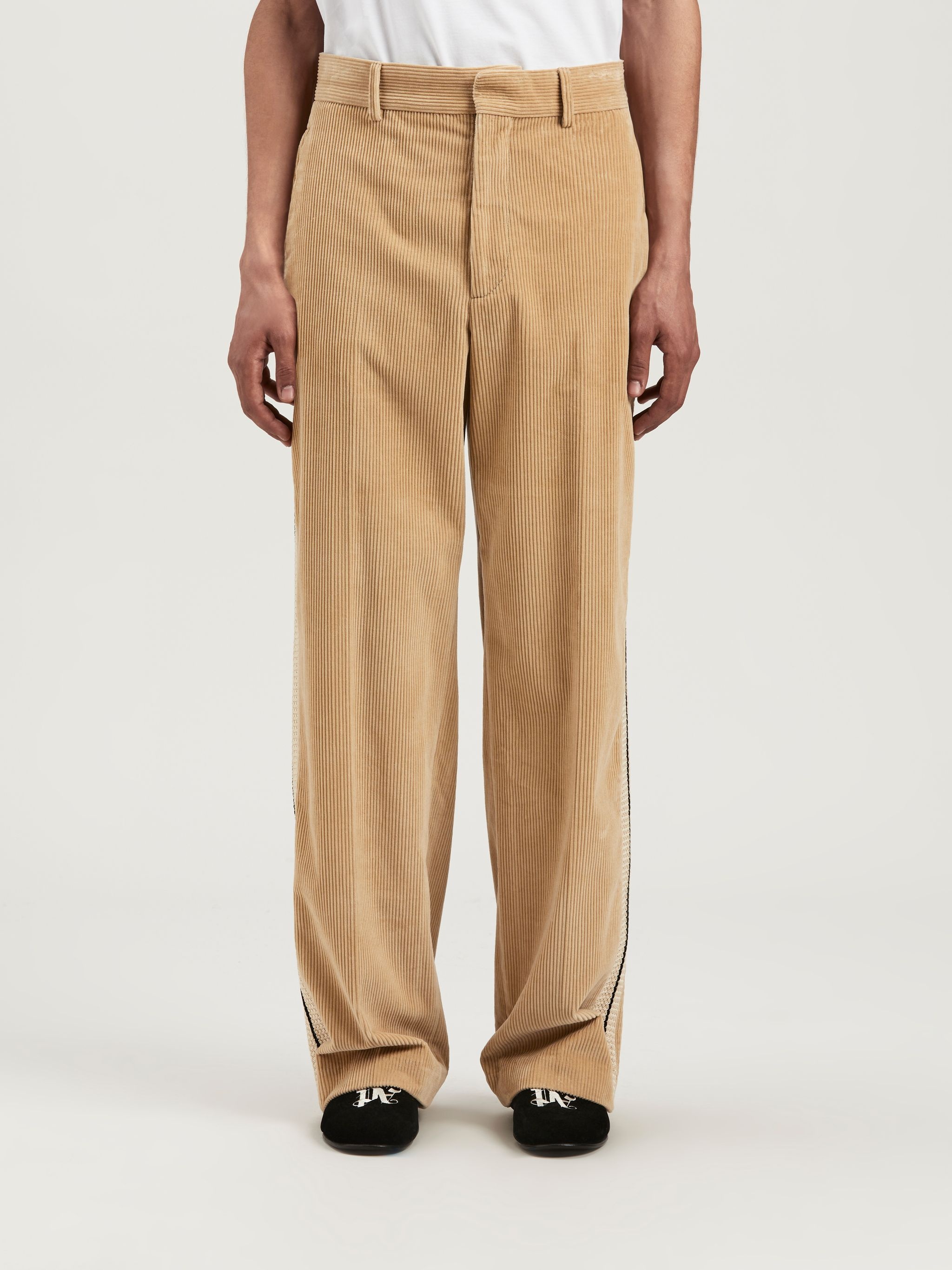 Corduroy Suit Tape Pants - 3