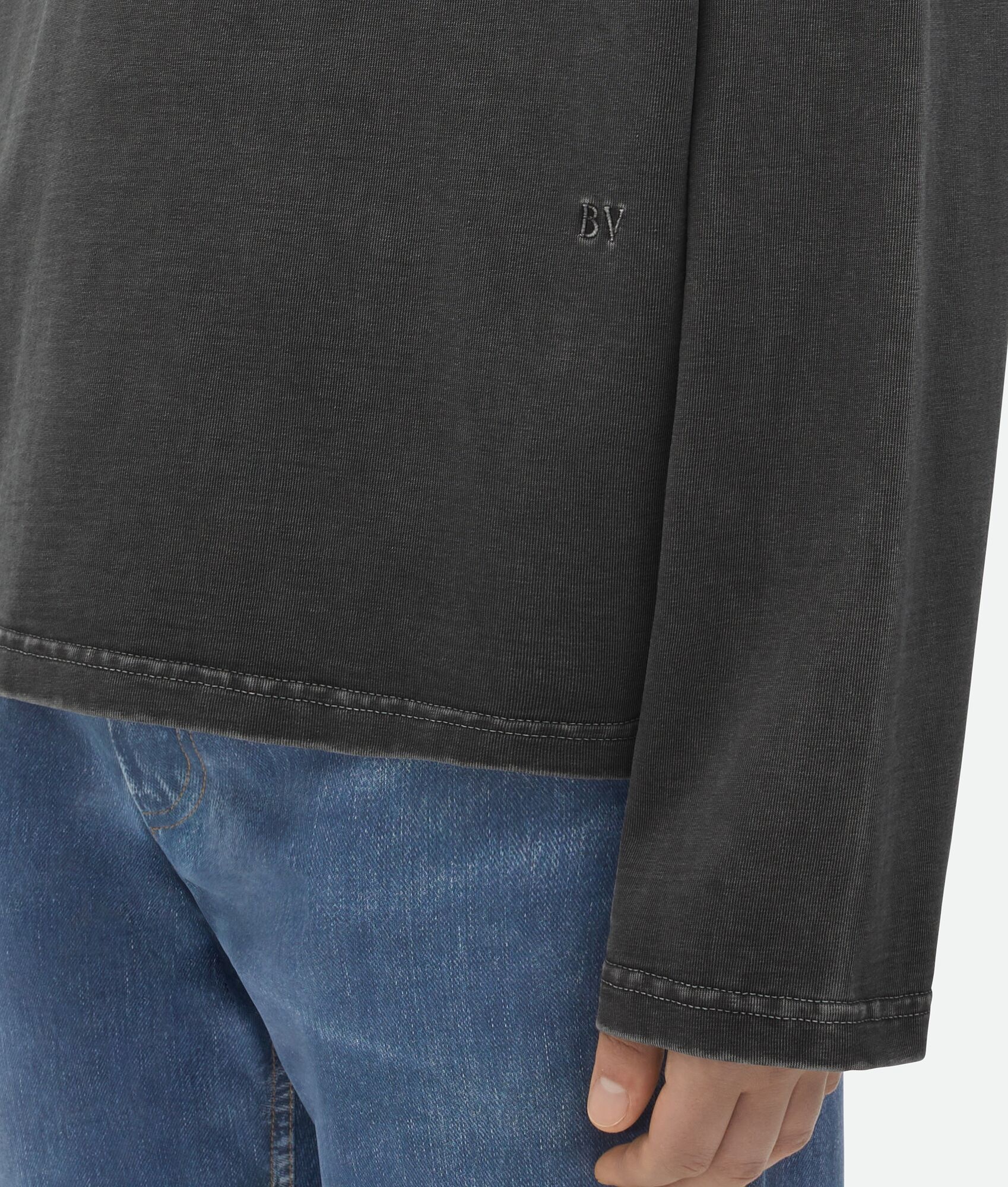 Washed Out Jersey Polo - 4