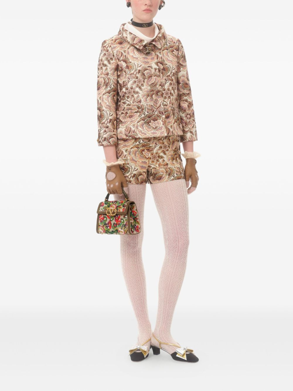 bead-embellished tote bag - 2