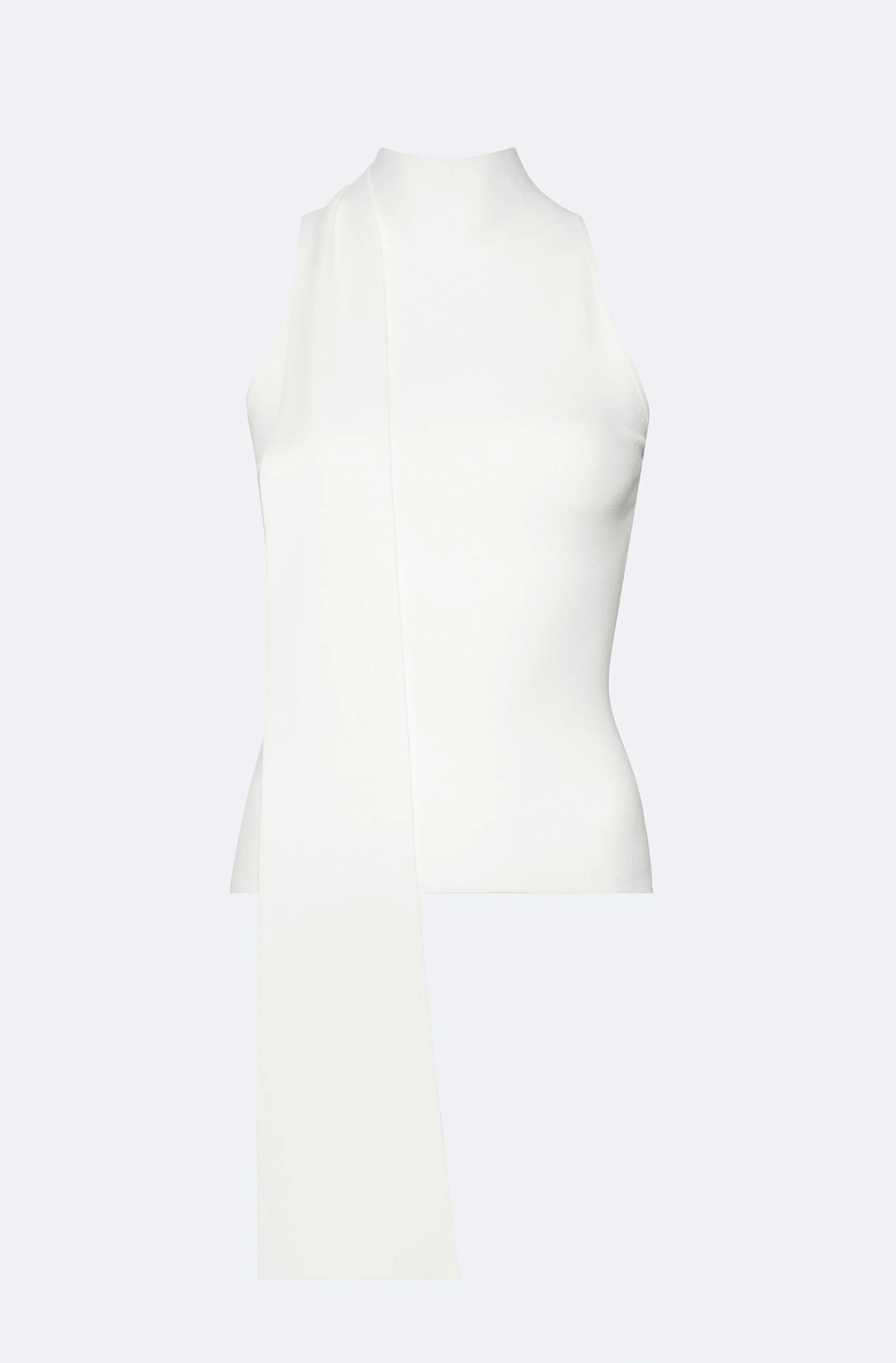 Matte Viscose Halterneck Top - 1