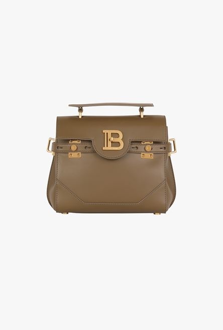 Khaki smooth leather B-Buzz 23 bag - 4