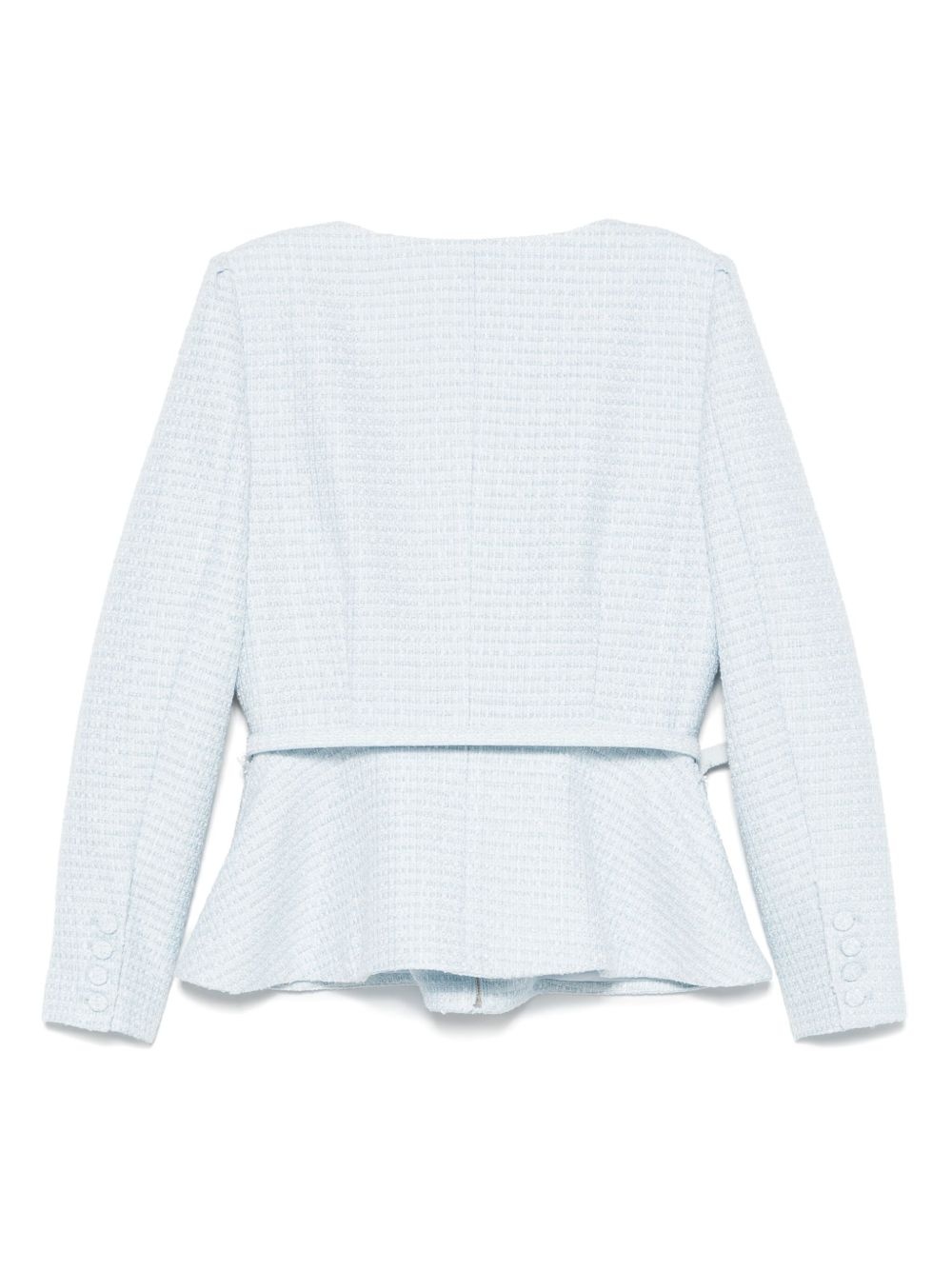 bouclé jacket - 2