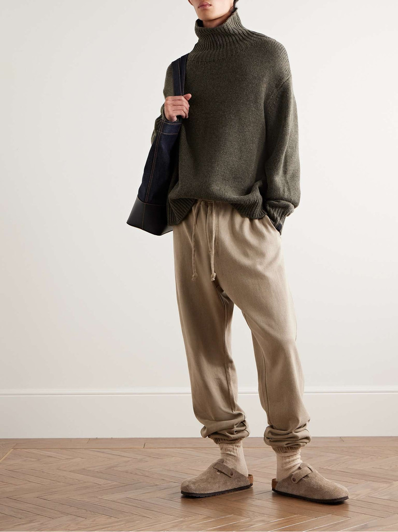 rag & bone Damon Tapered Cotton-Jersey Sweatpants outlook