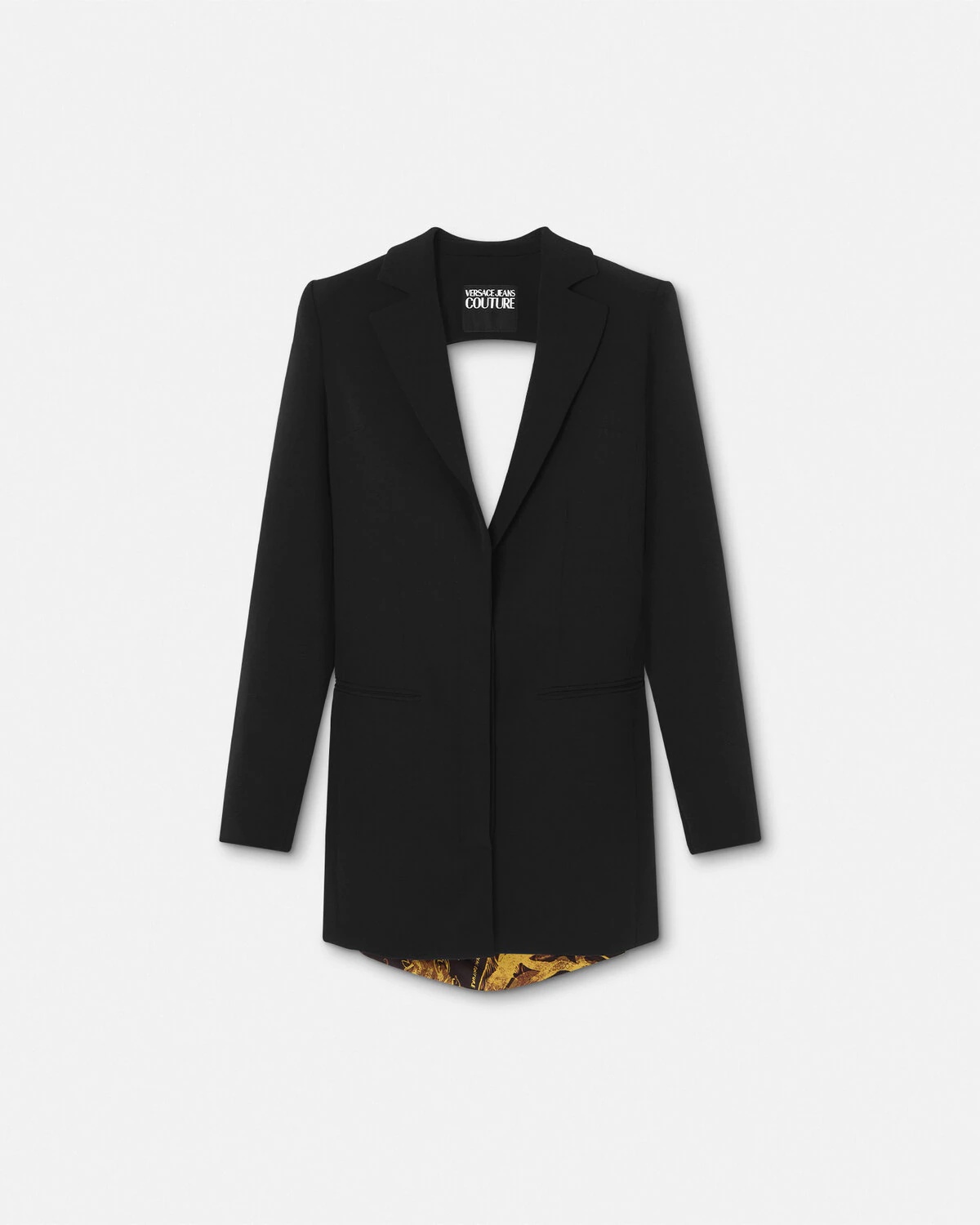 Draped Watercolor Couture Blazer - 1