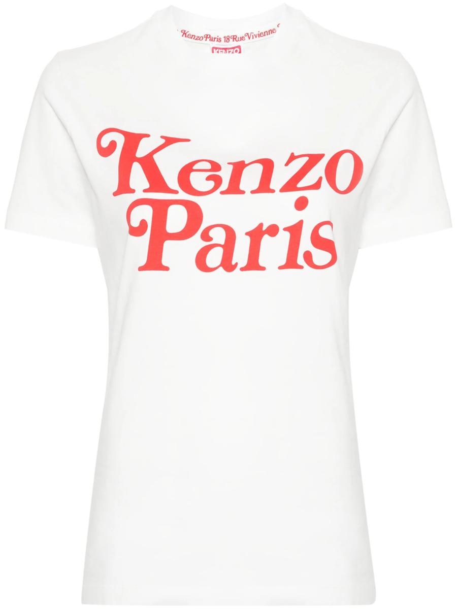 KENZO T-SHIRT WITH PRINT - 1