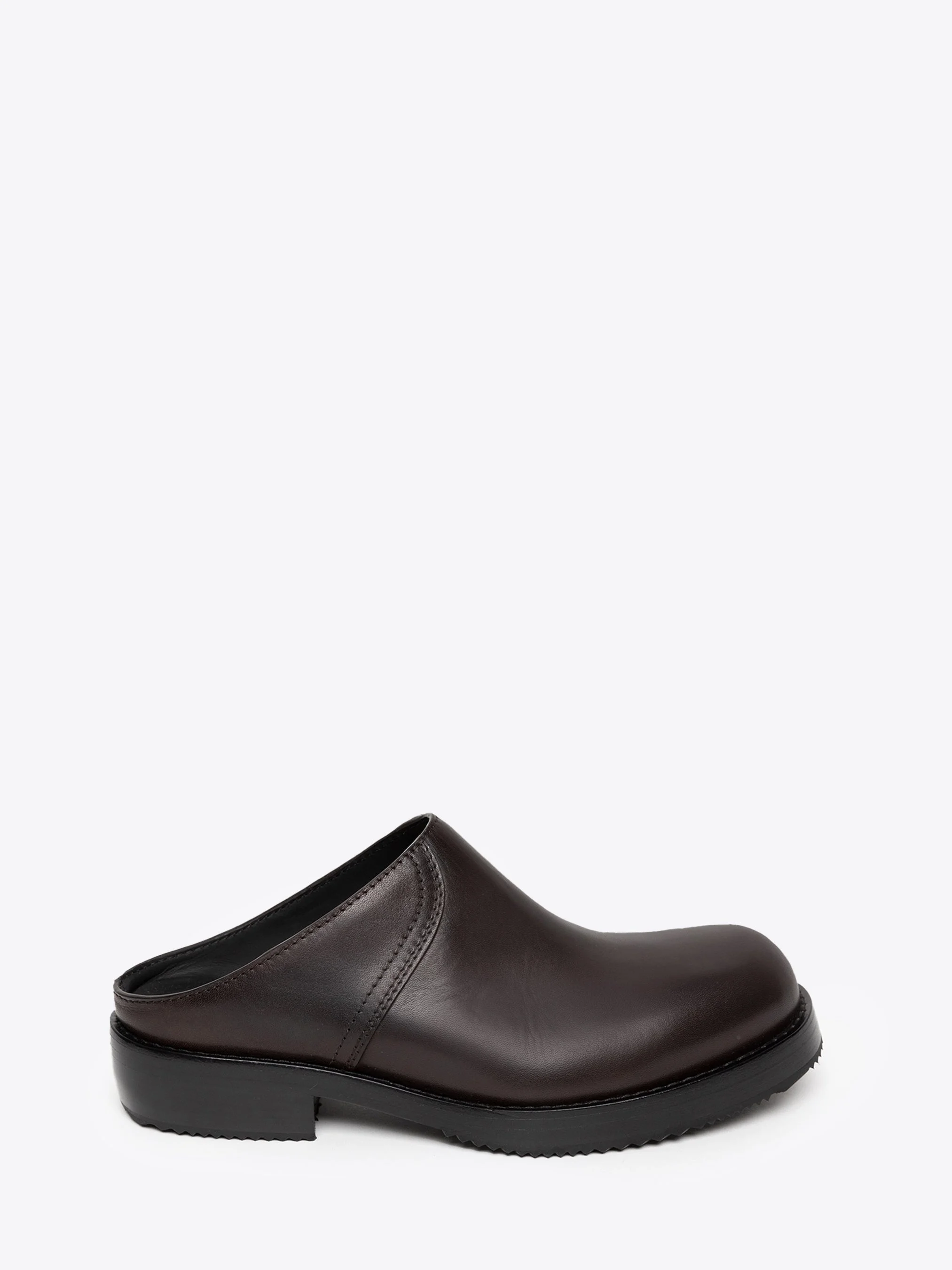 LEATHER CLOGS - 1