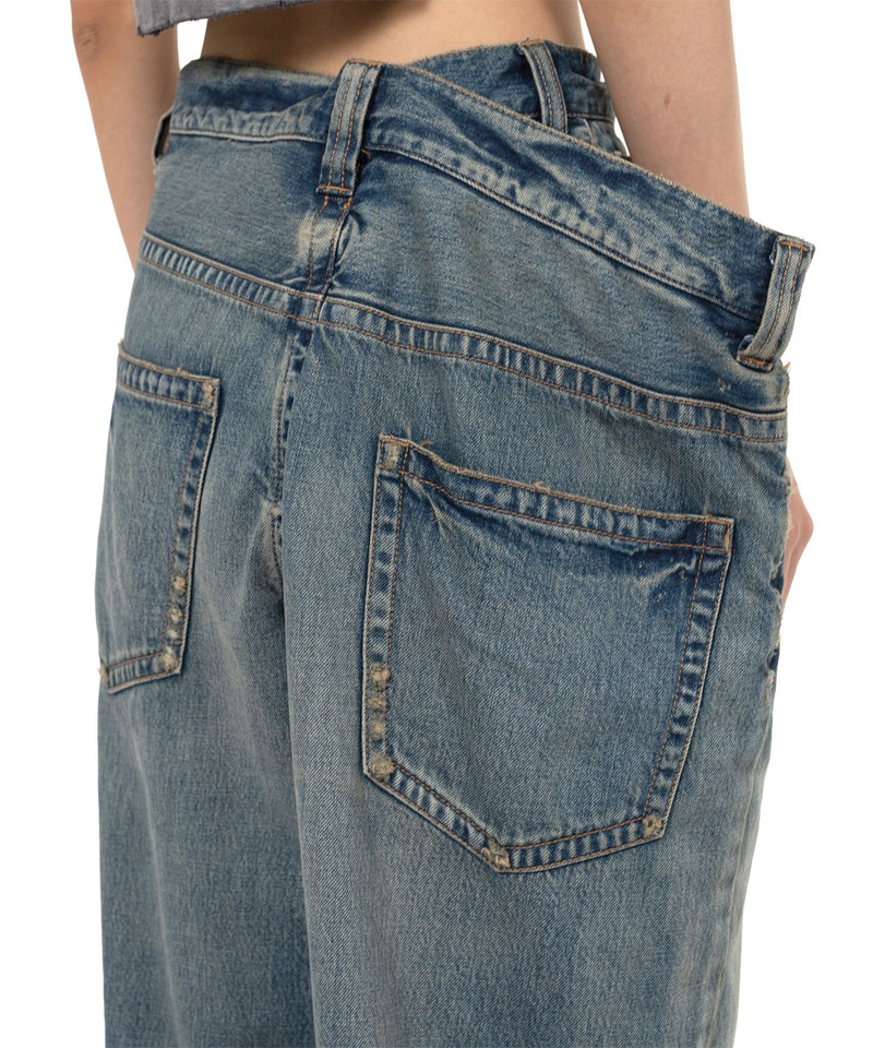 Huge Layered Denim Pants 18