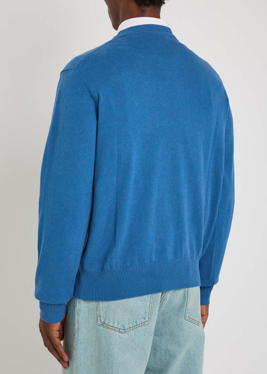 Vivienne Westwood Alex Logo Wool and Cashmere-blend Jumper - 3