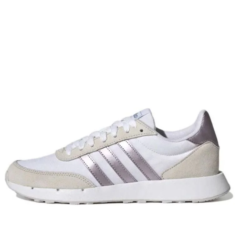 (WMNS) adidas Run 60s 2.0 'White Purple Grey' GX1713 - 1