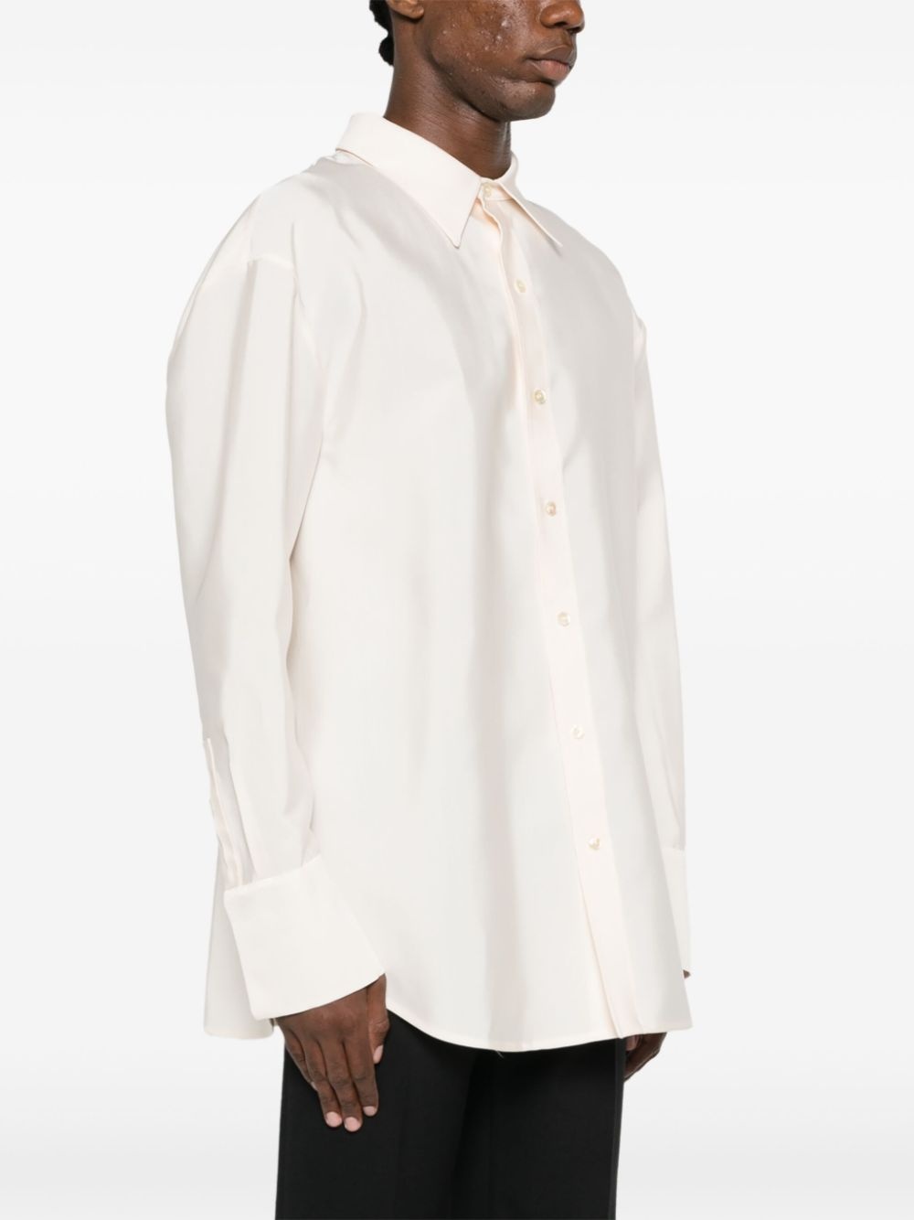 faille button-up shirt - 3