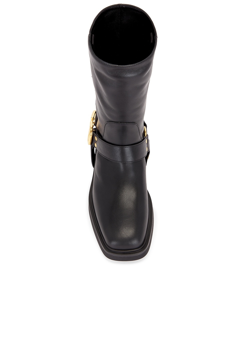 V Logo Signature Biker Boot - 4