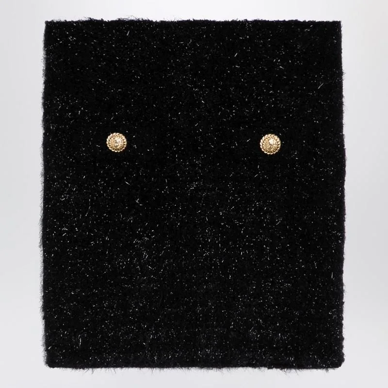 Balmain BALMAIN TWEED MINISKIRT WITH BUTTONS - 1