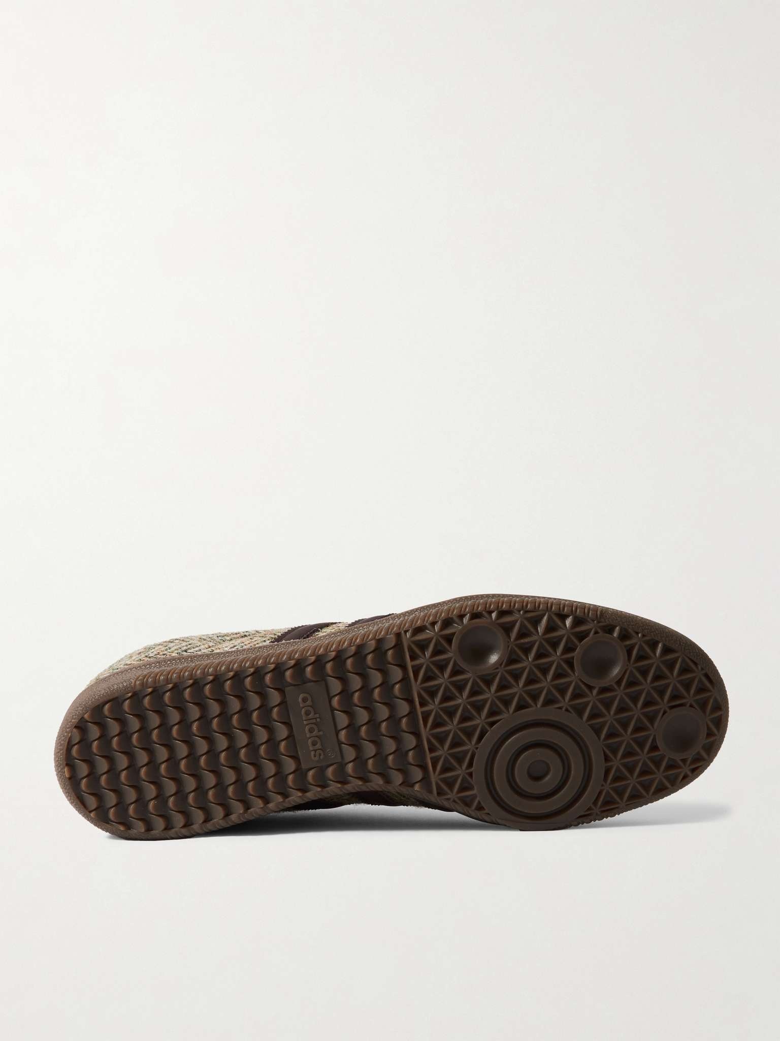 Samba OG Nubuck-Trimmed Tweed Sneakers - 3