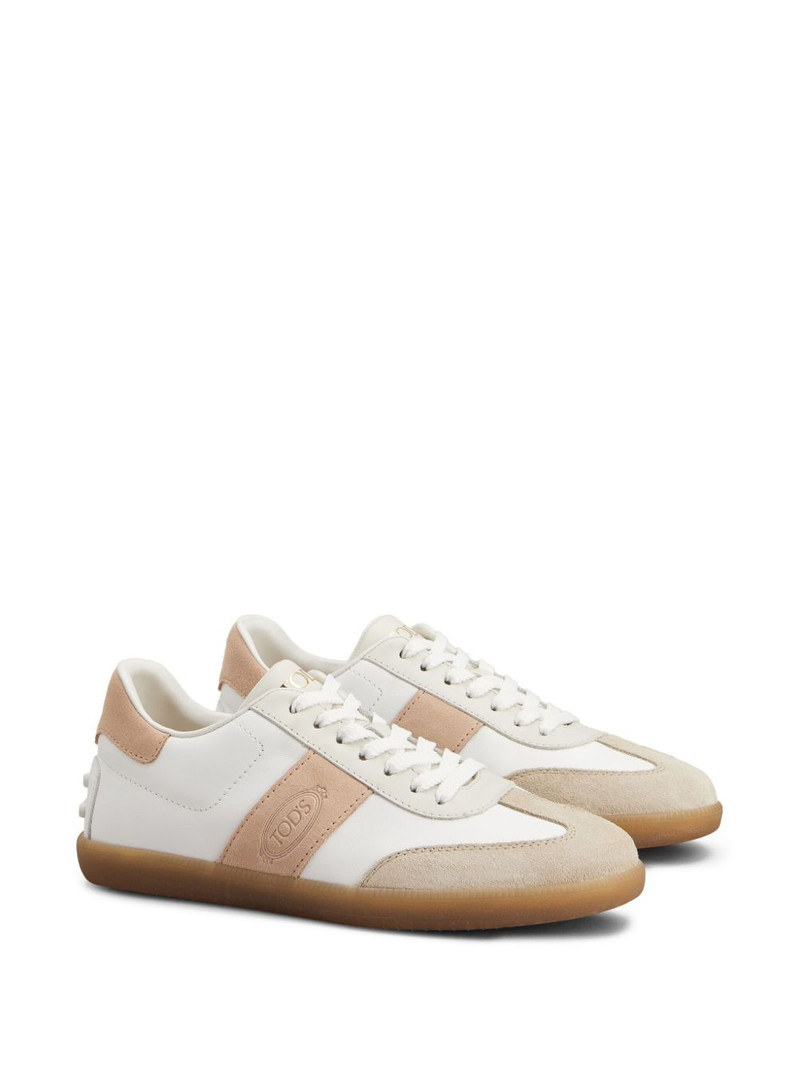 Tod's two-tone sneakers outlook