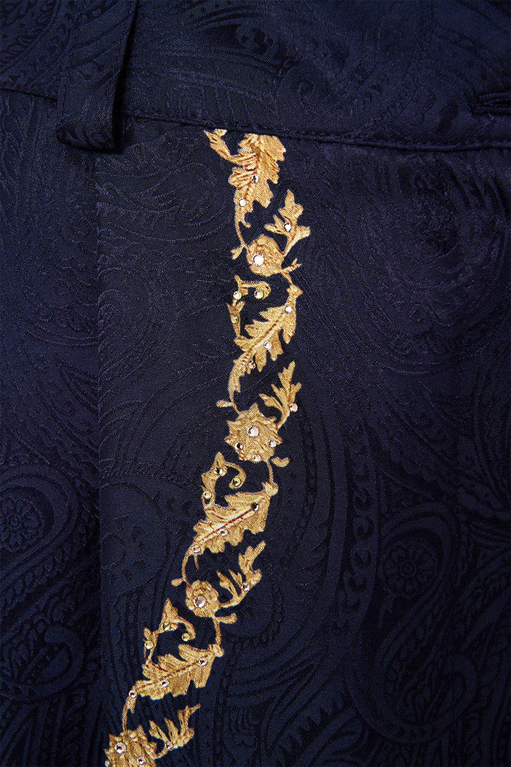 WIDE LEG WAISTED PANT - 6