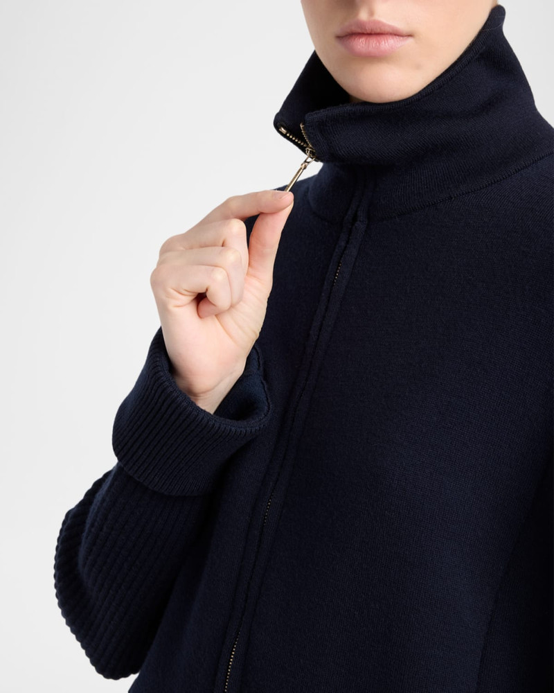 Wool-Blend Blouson Jacket 5