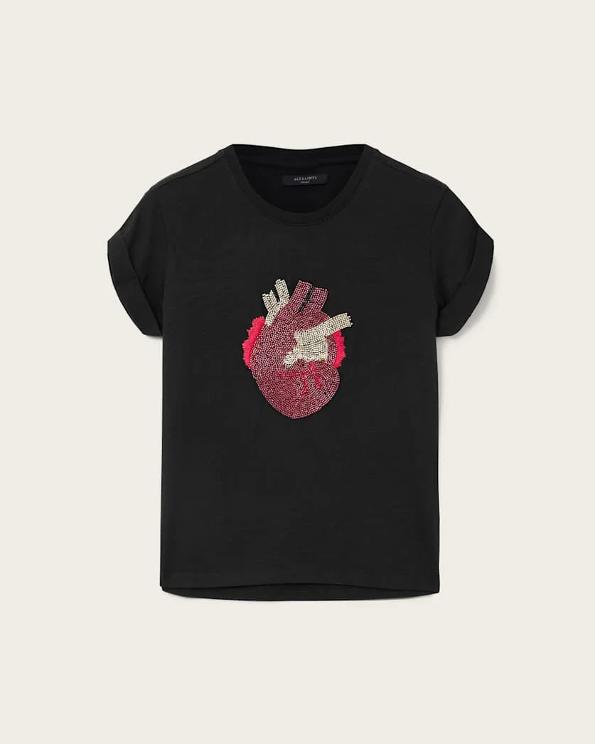 ANDREA ANNA EMBELLISHED TEE - 1