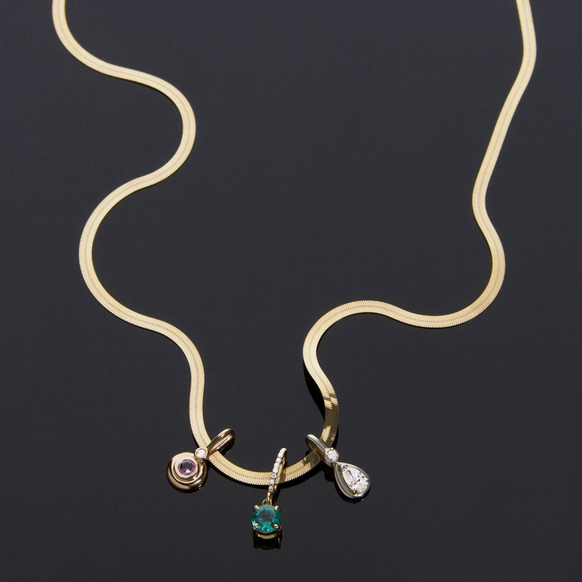 Sparkling Emerald Luxe Charm - 6
