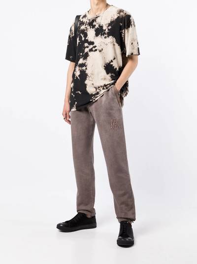 AMIRI faded jersey track pants outlook