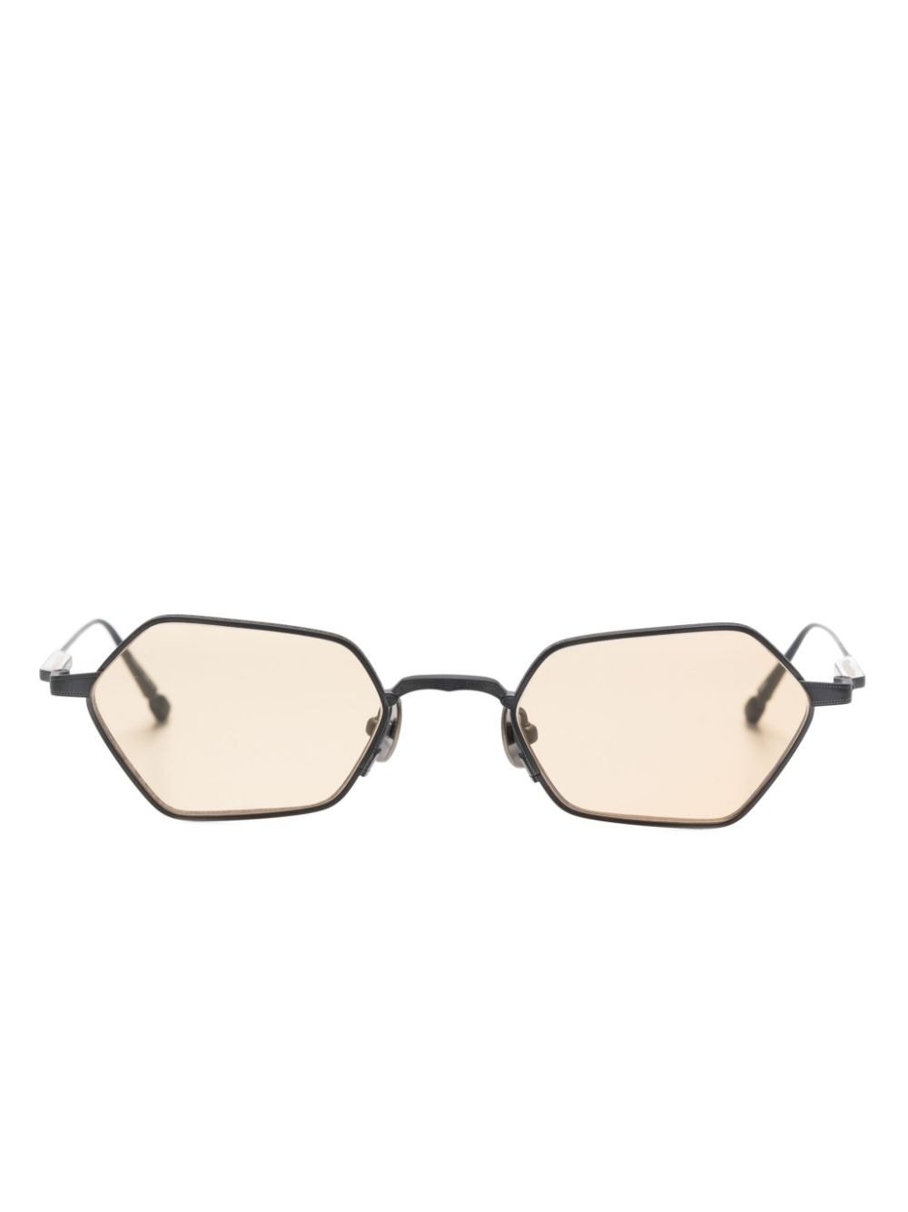 geometric-frame optical glasses - 1