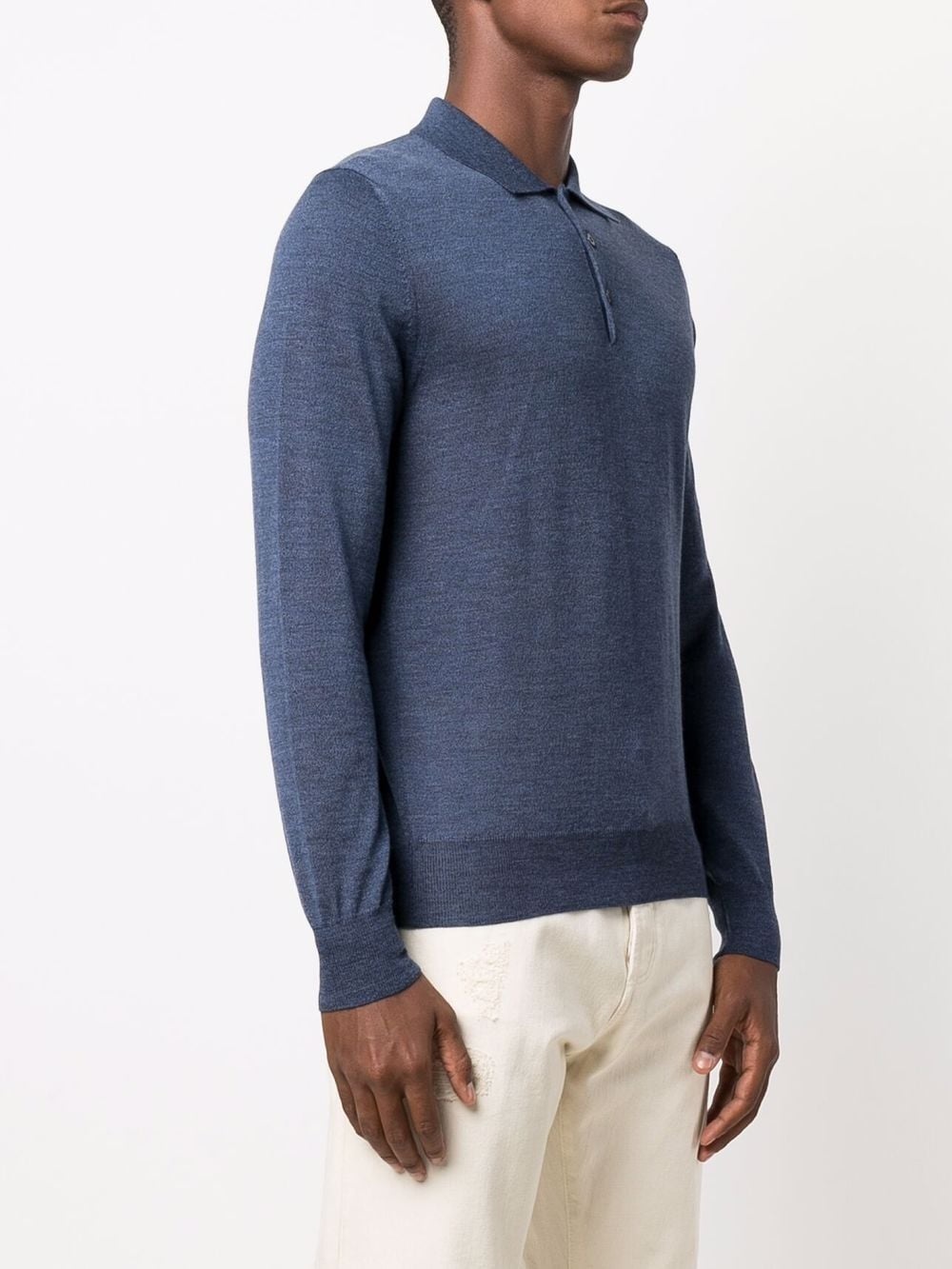 knitted button sweatshirt - 3