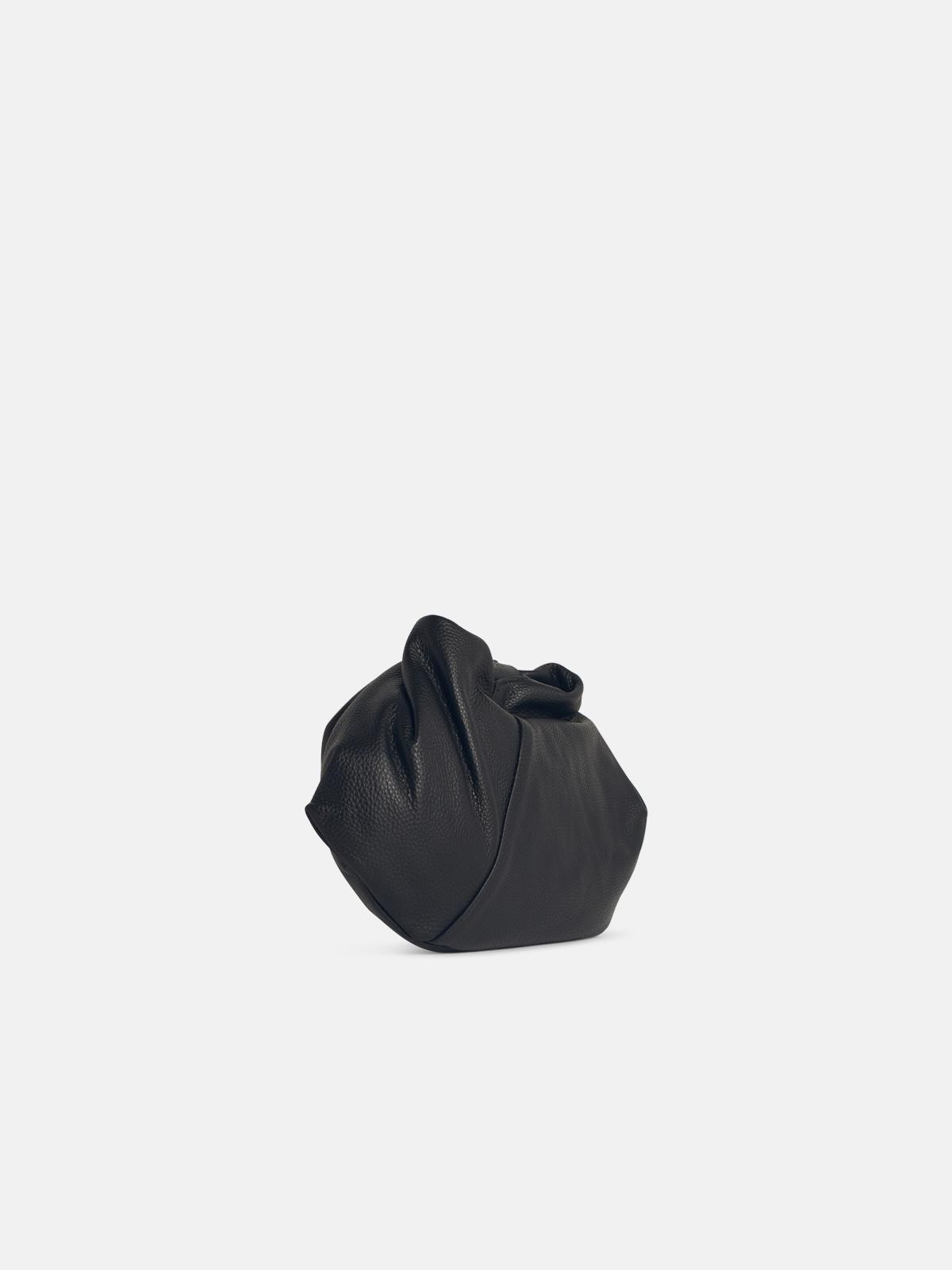 'JAPANISE' MINI BAG IN BLACK LEATHER - 2