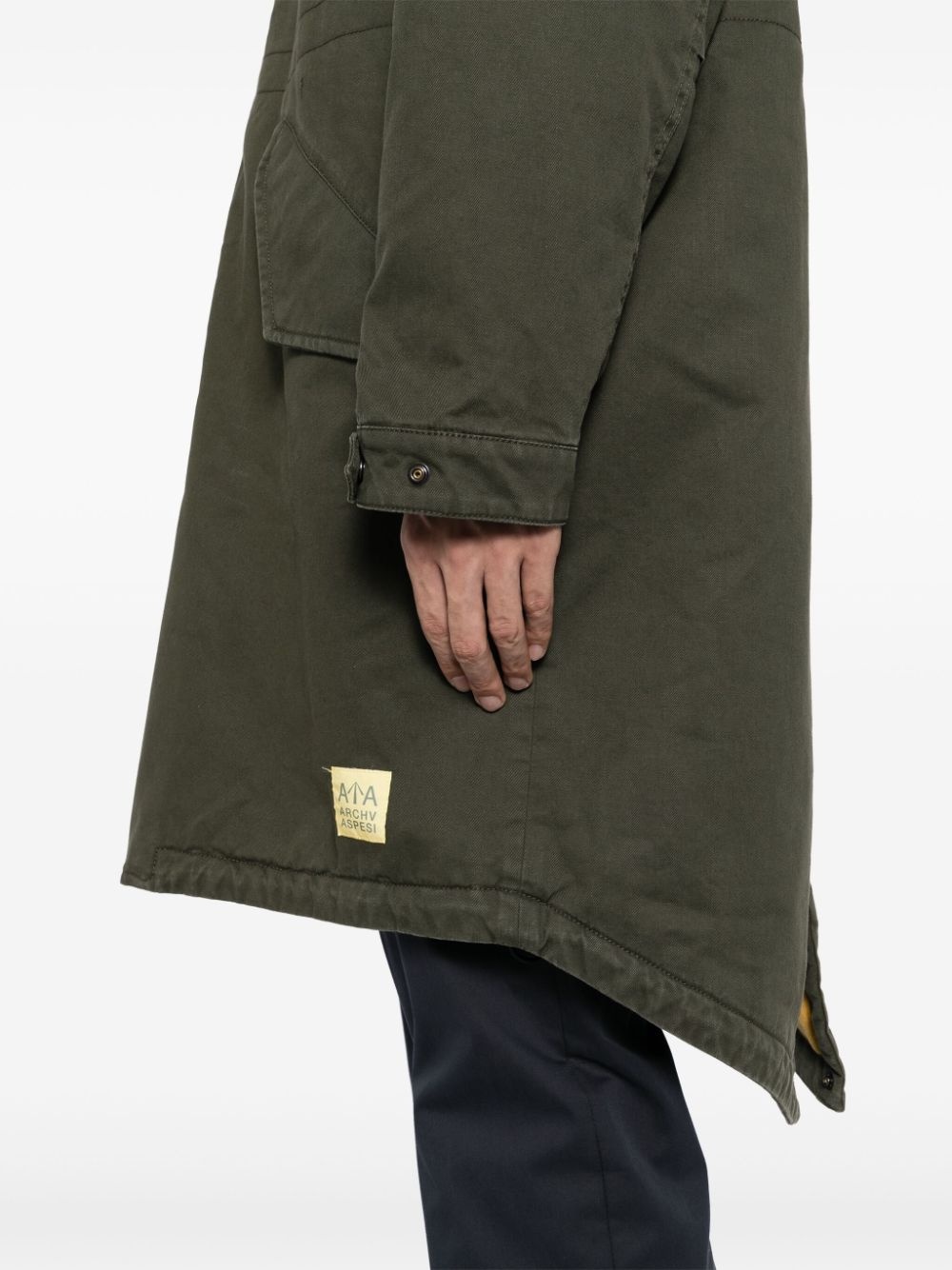 gabardine parka - 5