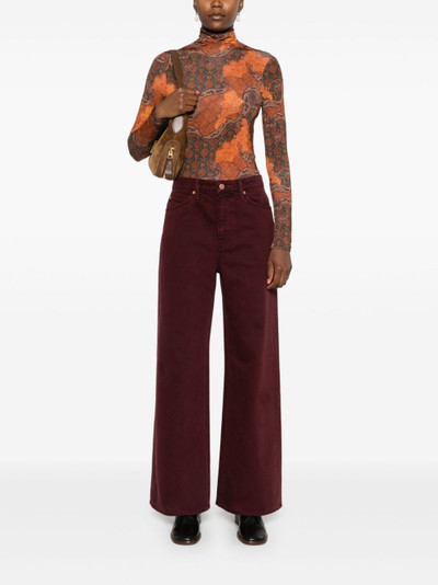 ULLA JOHNSON Aurelia Turtleneck top outlook