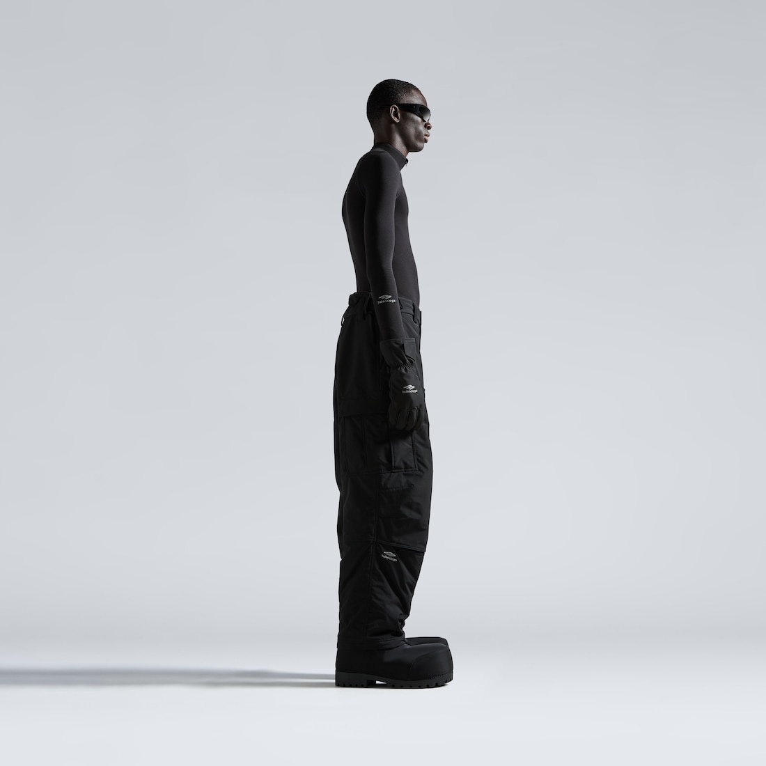 Men's 3b Sports Icon Ski Cargo Pants in Black - 3