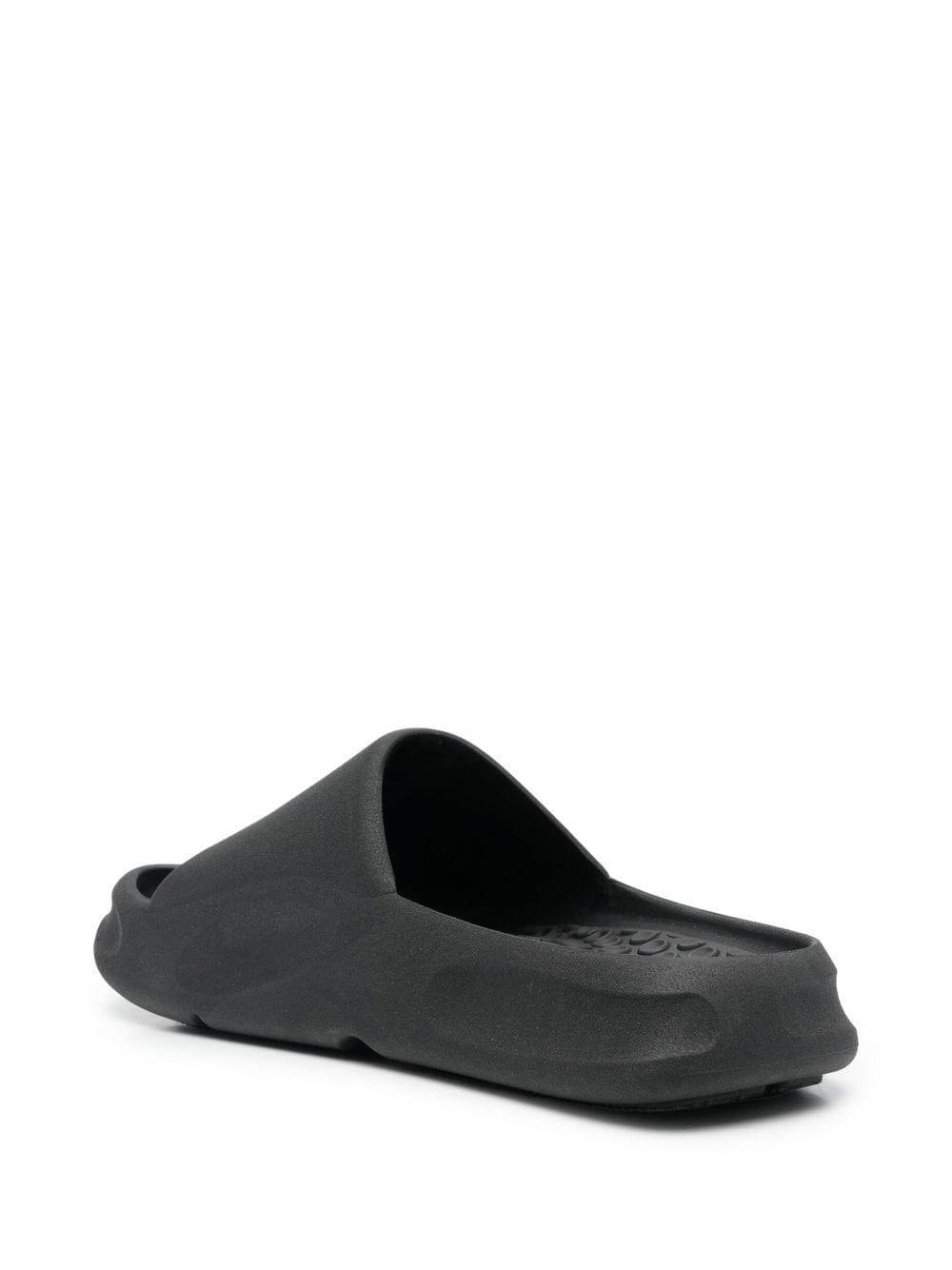 moulded open toe slides - 3