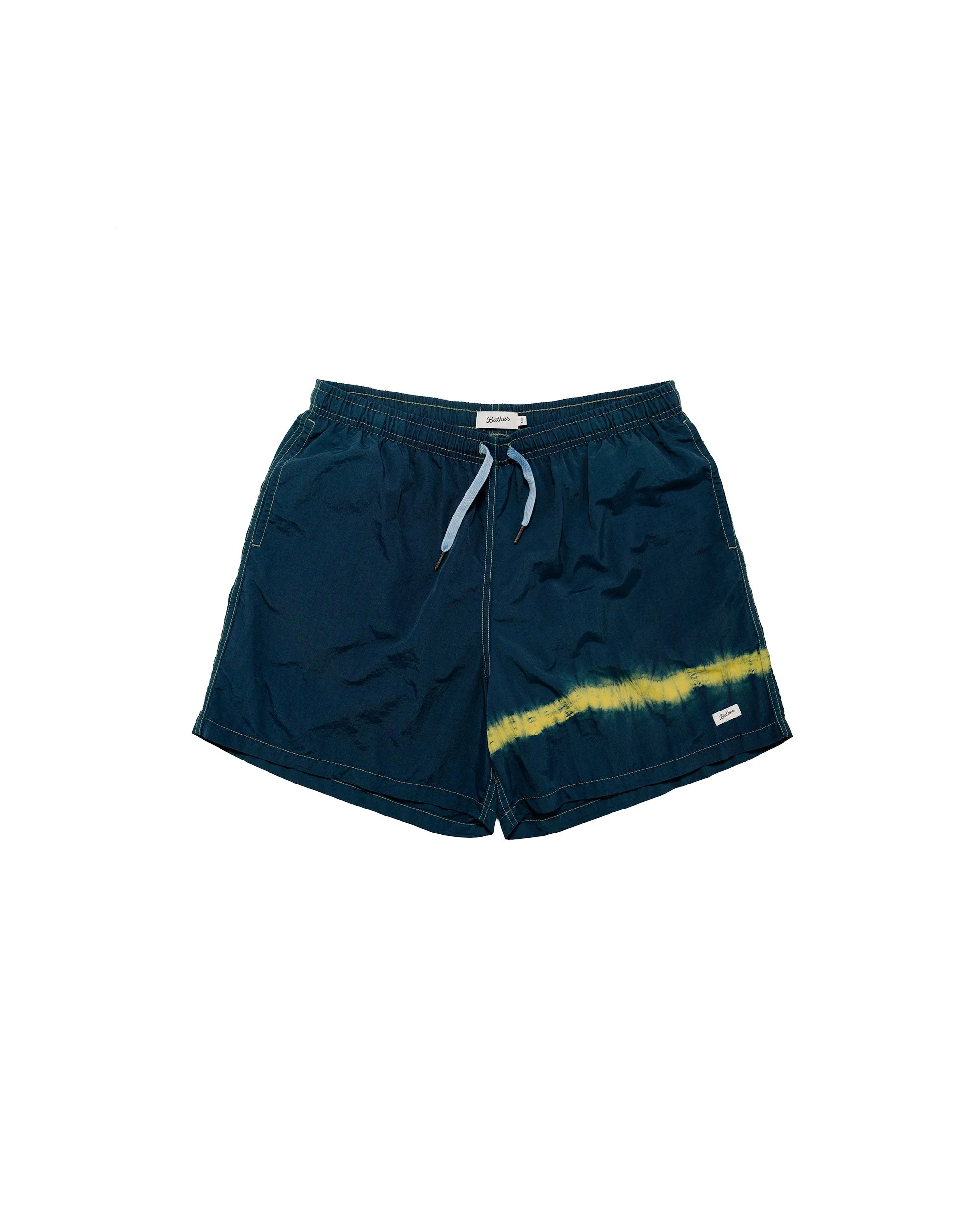 Caeterpillar Over Dyed Indigo Kiwi Swim Trunk - 1
