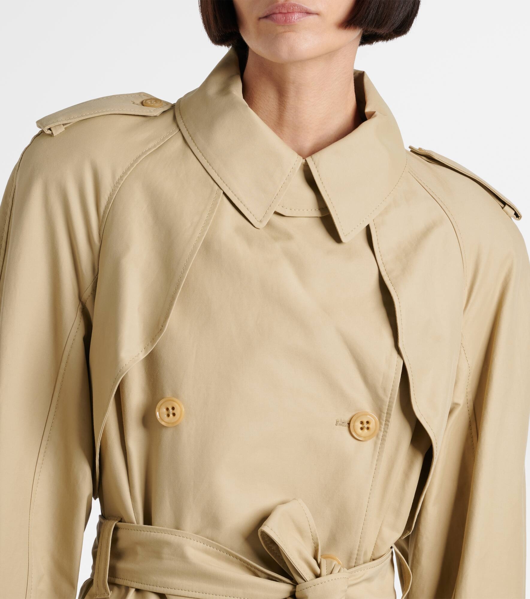 Classic Ease cotton-blend trench coat - 4