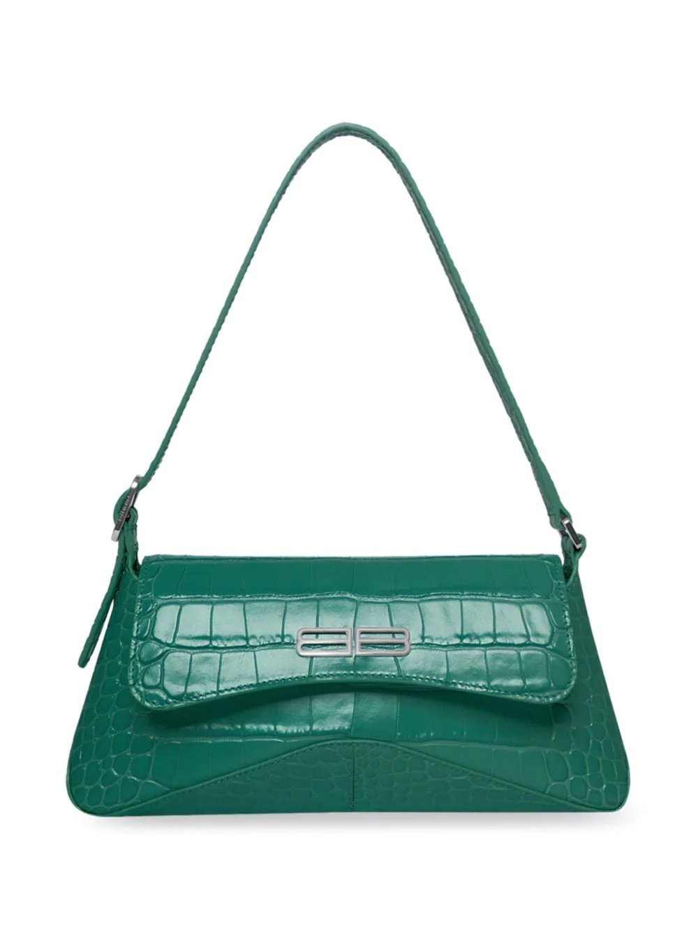 XX crocodile-effect shoulder bag - 1