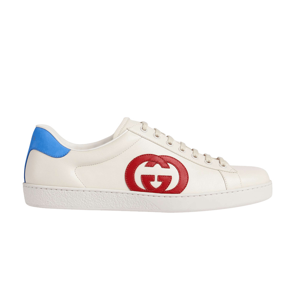 Gucci Ace 'Interlocking G - White Red Blue' - 1