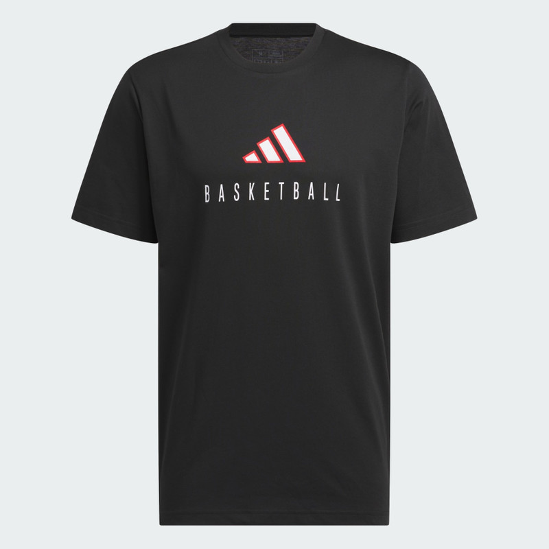 Worldwide Hoops 로고 성능 그래픽 티 1