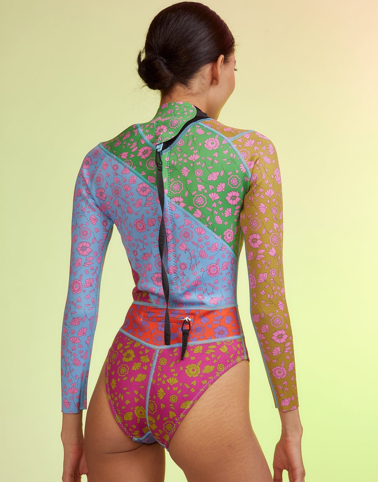 Patchwork Wetsuit - 4