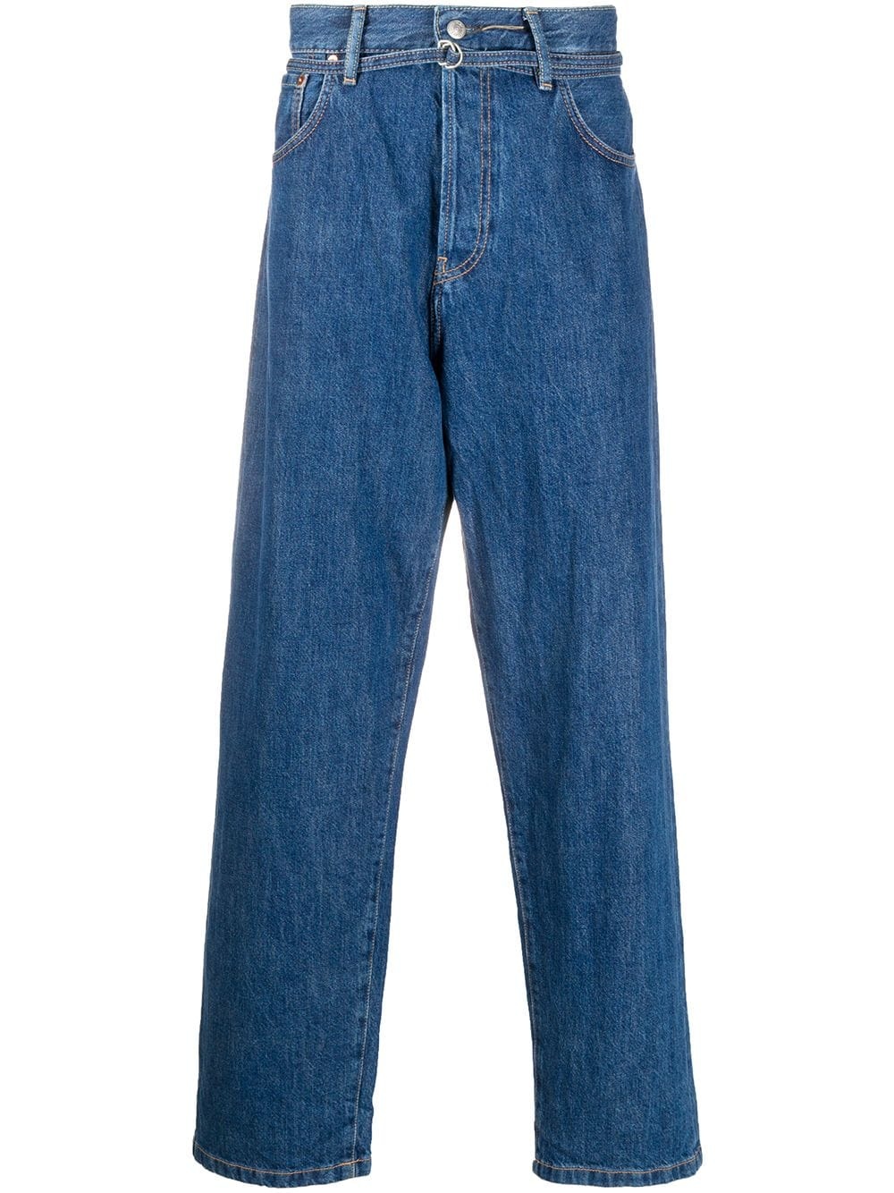 loose-fit straight-leg jeans - 1