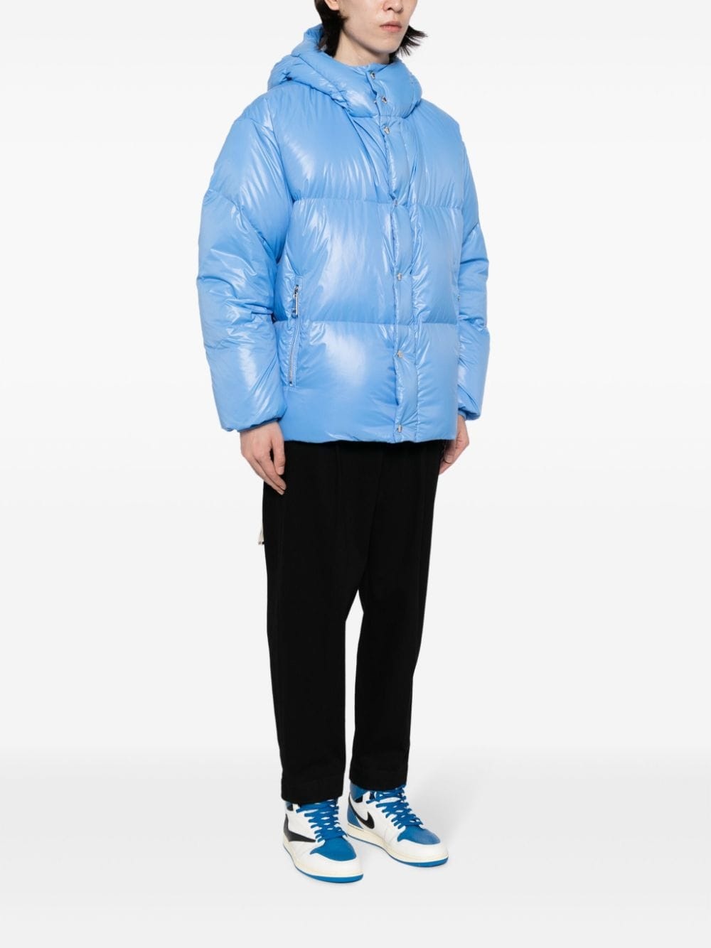 Khrisman hooded puffer jacket - 3