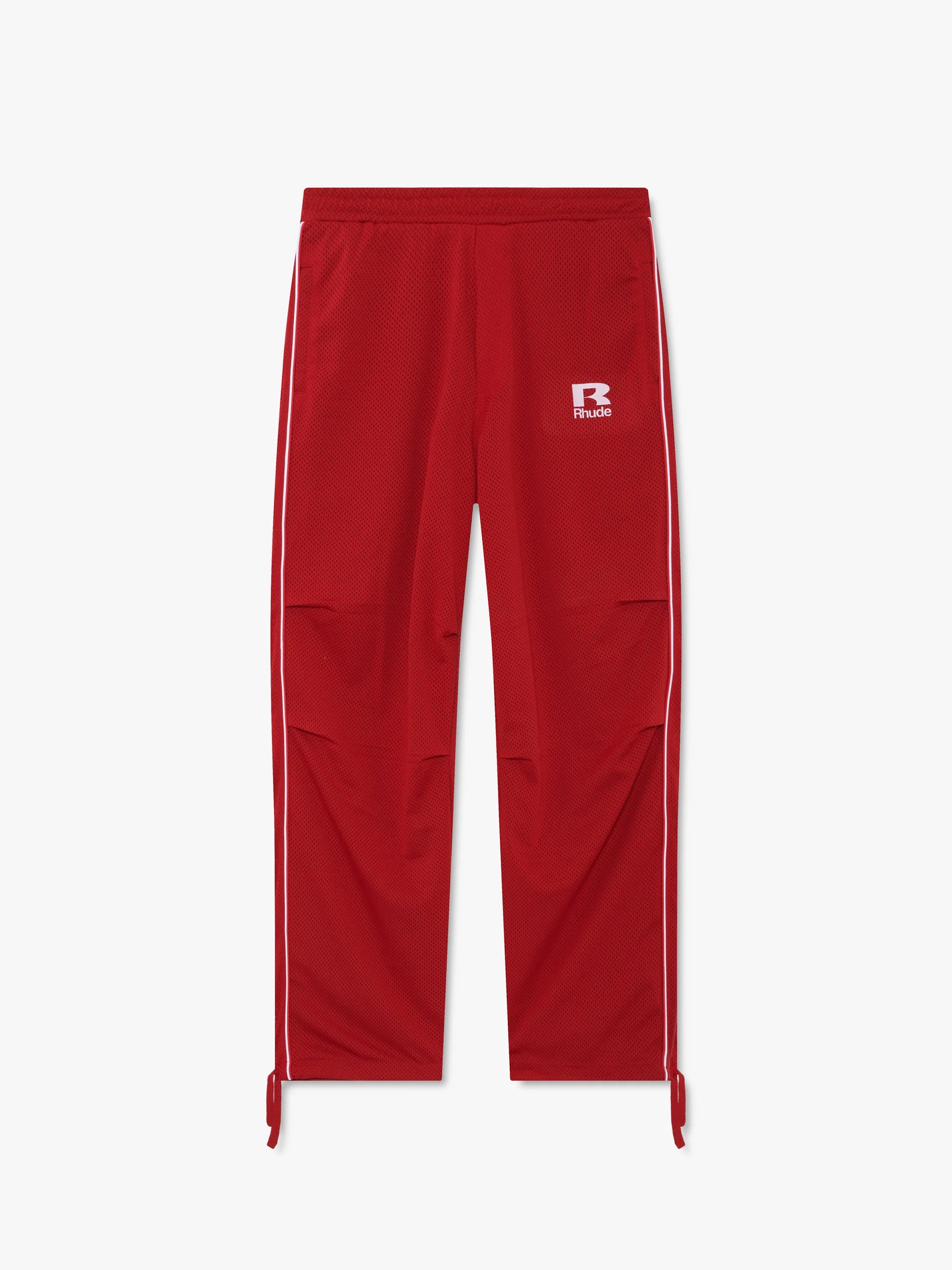 RHUDE MESH PIPING PARACHUTE TRACK PANT - 1